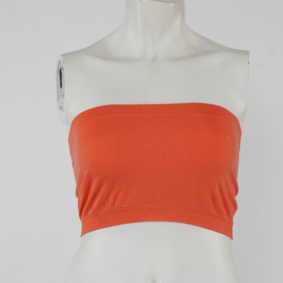 Super Soft Strapless Bra Bandeau Tube Top - Picture 2 of 3